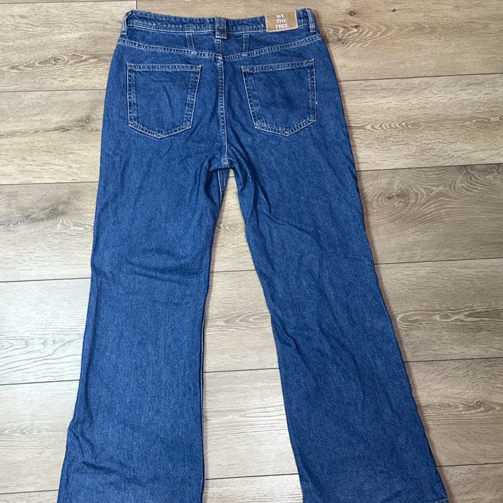 We The Free Ava High Rise Bootcut Jeans In Timeless Blue - Picture 13 of 16